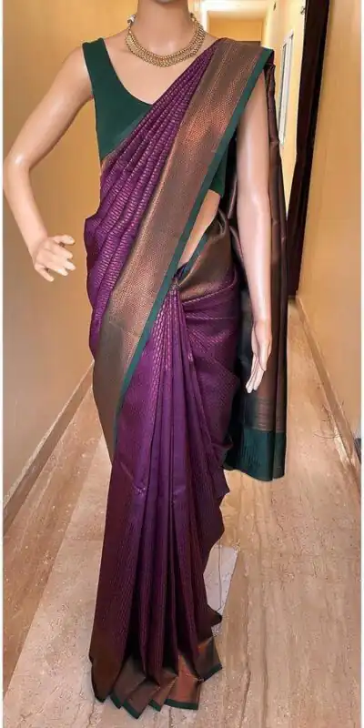 Wine Lichi Silk Jacquard Border Lace Work Saree | Sarees, Bollywood Sarees, Creative Sarees, Designer Sarees, Embroidered Sarees, Ethnic Saree, Modern Digital sarees, Party Wear Sarees