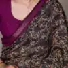 Wine Polyester Viscose Chanderi Zari Work Saree | Sarees, Bollywood Sarees, Creative Sarees, Designer Sarees, Embroidered Sarees, Ethnic Saree, Modern Digital sarees, Party Wear Sarees