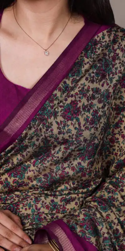 Wine Polyester Viscose Chanderi Zari Work Saree | Sarees, Bollywood Sarees, Creative Sarees, Designer Sarees, Embroidered Sarees, Ethnic Saree, Modern Digital sarees, Party Wear Sarees