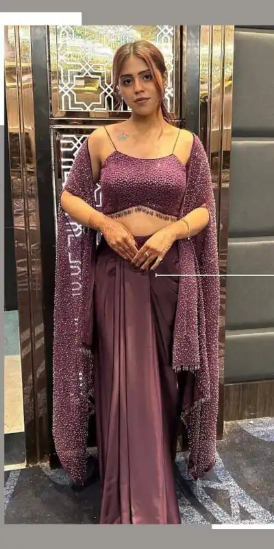 Wine Rangoli Silk Sequence Threads Work Dhoti Suit | Jump Suits, Salwar suit, Casual Suits, Creative suits, Designer Suits, Palazzo Suits, Party Wear Suits, Patiala Suits, Straight Suits