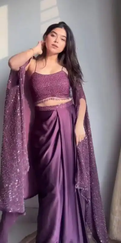 Wine Rangoli Silk Sequence Threads Work Dhoti Suit | Jump Suits, Salwar suit, Casual Suits, Creative suits, Designer Suits, Palazzo Suits, Party Wear Suits, Patiala Suits, Straight Suits