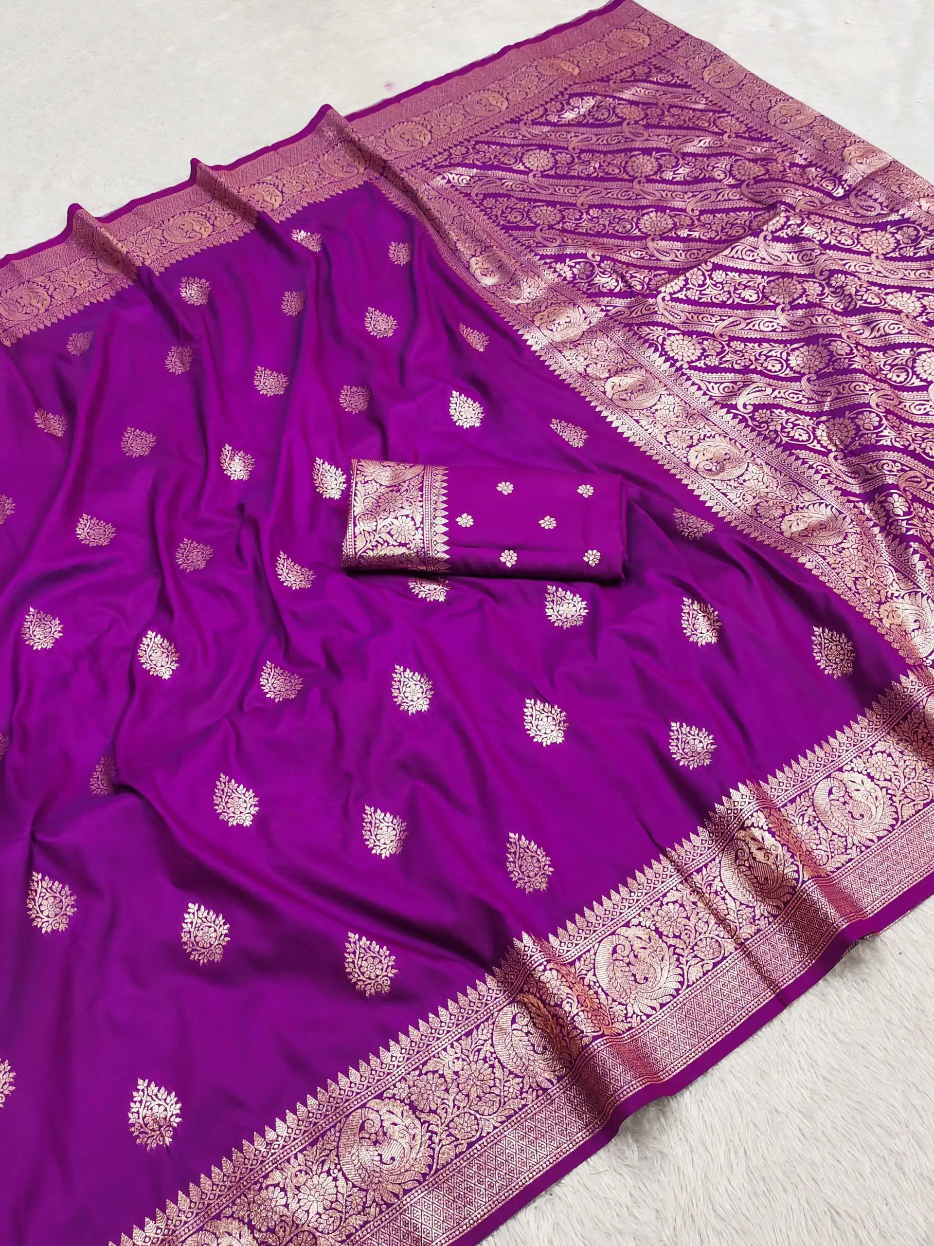 Wine Soft Banarasi Cotton Silk Zari Work Saree | Sarees, Bollywood Sarees, Creative Sarees, Designer Sarees, Embroidered Sarees, Ethnic Saree, Modern Digital sarees, Party Wear Sarees