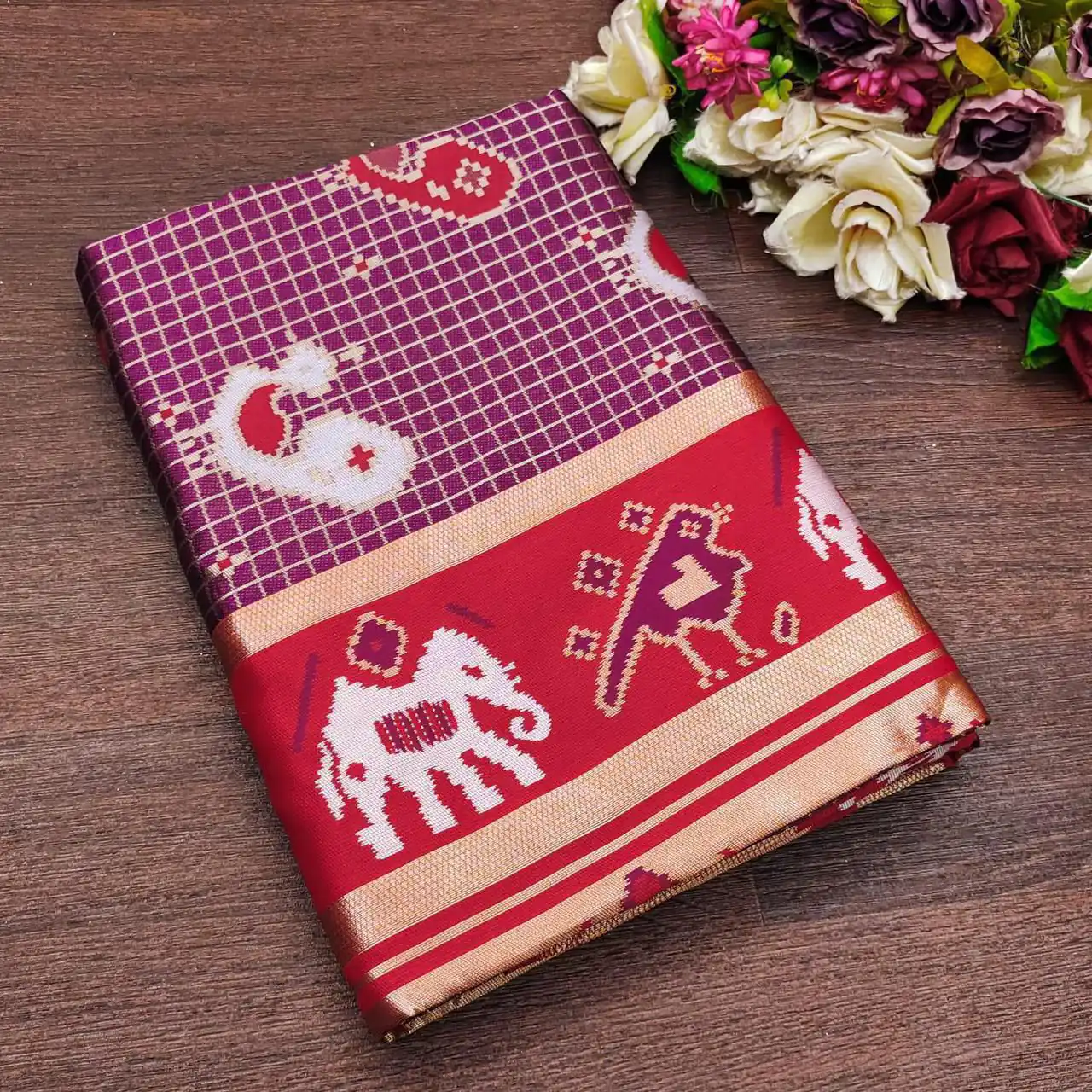 Wine Soft Lichi Silk Lace Work Saree | Sarees, Bollywood Sarees, Creative Sarees, Designer Sarees, Embroidered Sarees, Ethnic Saree, Modern Digital sarees, Party Wear Sarees