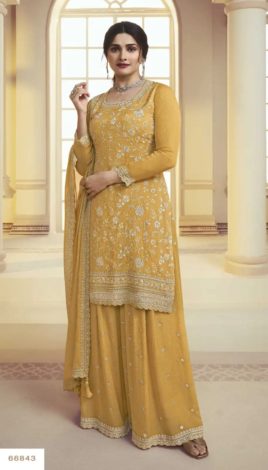Yellow Chinon Embroidery Multi Work Salwar Suit | Jump Suits, Salwar suit, Casual Suits, Creative suits, Designer Suits, Palazzo Suits, Party Wear Suits, Patiala Suits, Straight Suits