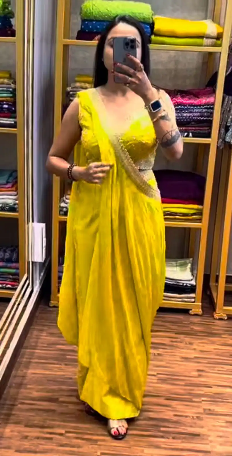 Yellow Chinon Embroidery Work Salwar Suit | Jump Suits, Salwar suit, Casual Suits, Creative suits, Designer Suits, Palazzo Suits, Party Wear Suits, Patiala Suits, Straight Suits