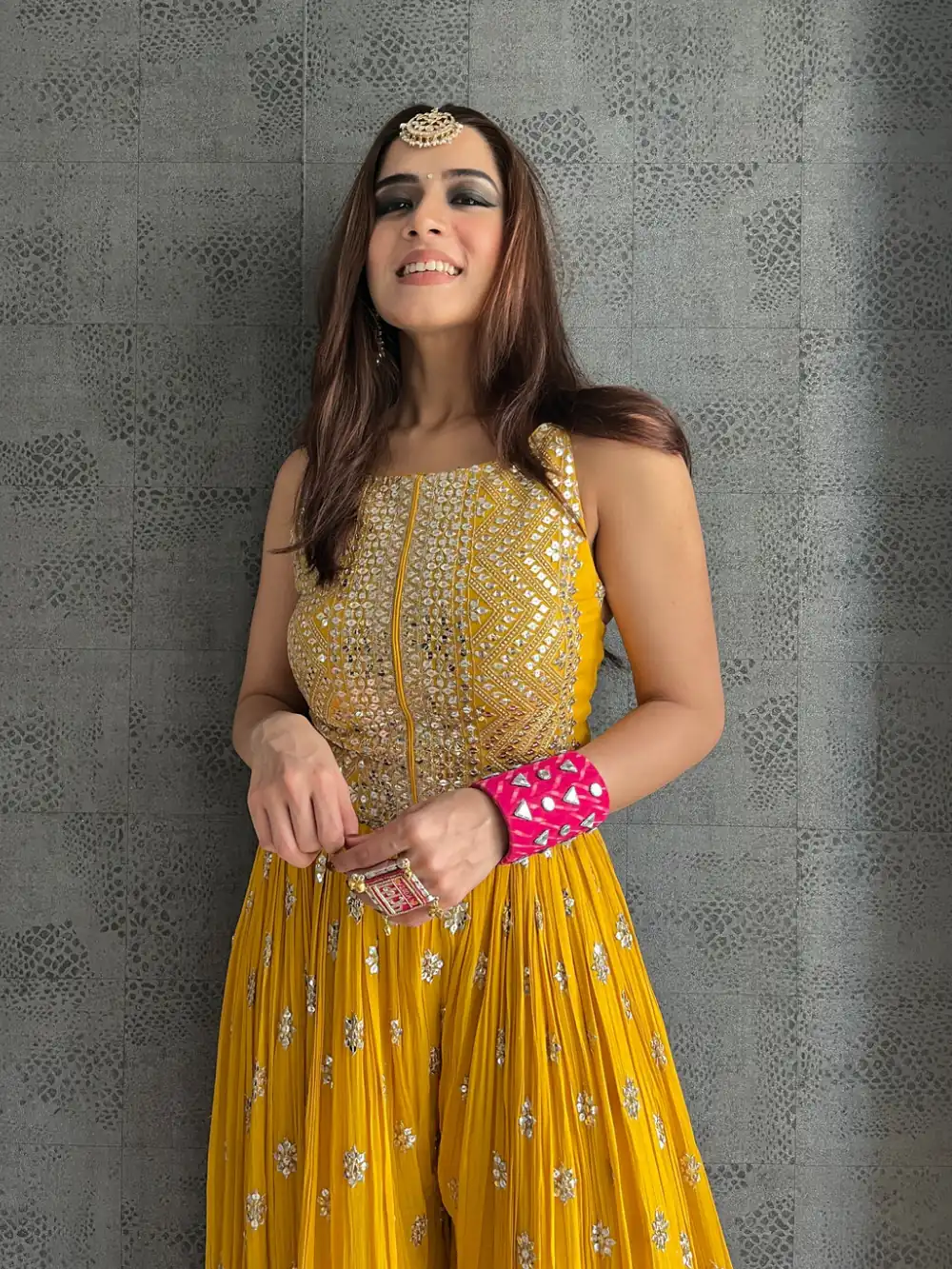 Yellow Jumpsuit with Sequin Work | Jump Suits, Salwar suit, Casual Suits, Creative suits, Designer Suits, Palazzo Suits, Party Wear Suits, Straight Suits