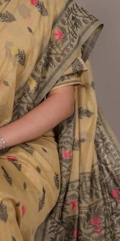 Yellow Poly Cotton Thread Weaving Work Saree | Sarees, Bollywood Sarees, Creative Sarees, Designer Sarees, Embroidered Sarees, Ethnic Saree, Modern Digital sarees, Party Wear Sarees