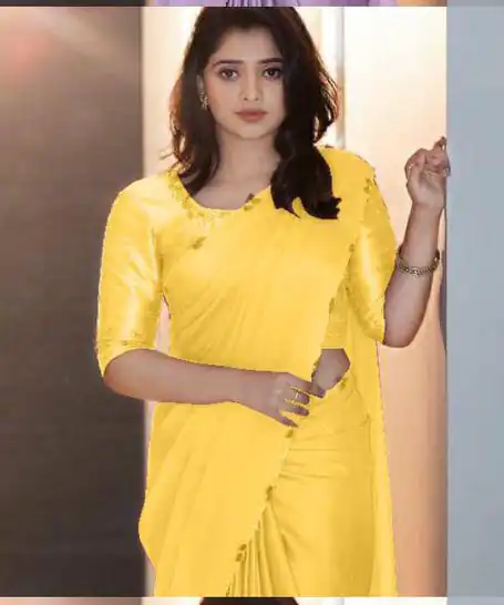 Yellow Rangoli Silk Handwork And Cutwork With Pearl Saree | Sarees, Bollywood Sarees, Creative Sarees, Designer Sarees, Embroidered Sarees, Ethnic Saree, Modern Digital sarees, Party Wear Sarees