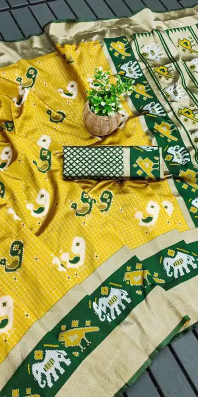 Yellow Soft Lichi Silk Lace Work Saree | Sarees, Bollywood Sarees, Creative Sarees, Designer Sarees, Embroidered Sarees, Ethnic Saree, Modern Digital sarees, Party Wear Sarees