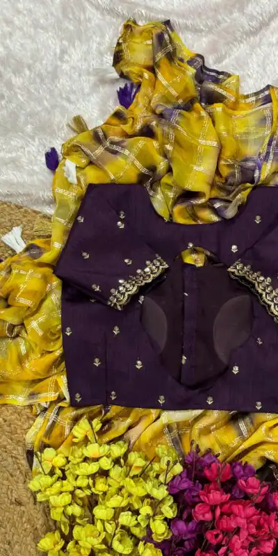 Yellow Viscose Georgette Shibori Hand Dyeing Jari Work Saree | Sarees, Bollywood Sarees, Creative Sarees, Designer Sarees, Embroidered Sarees, Ethnic Saree, Modern Digital sarees, Party Wear Sarees