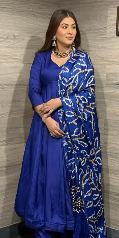 FB L332 Blue Color Digital Print Salwar Suit in Blue Chinon Silk. Now at just βΉ2099. Delivery 4-6 Working Days. Shop now. | Gowns, Bollywood Gowns, Creative Gowns, Designer Gowns, Embroidered Gowns, Party Wear Gowns, Salwar suit