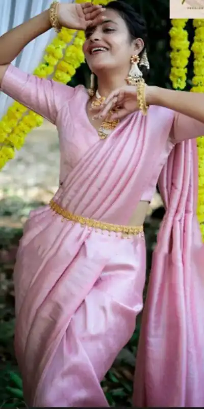 KP 2098 Pink Soft Lichi Silk Cloth Saree Perfect for Wedding, Party, Family Gatherings, Sangeet, Ethnic Day – . Festive Deal ₹1349. Delivery 4-6 Workin | Sarees, Bollywood Sarees, Creative Sarees, Designer Sarees, Embroidered Sarees, Ethnic Saree, Modern Digital sarees, Party Wear Sarees