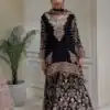 KF 1733 Black Faux Georgette Salwar Suit with Mirror Work & Embroidery Work. Get it for ₹2849. Delivery 4-6 Working Days. Shop now. | Jump Suits, Salwar suit, Casual Suits, Creative suits, Designer Suits, Palazzo Suits, Party Wear Suits, Patiala Suits, Straight Suits