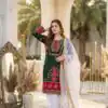 SKF 1731 Green Color Natural Crep Salwar Suit with Embroidery Work. Wedding, Party, Festive, Best Price ₹2149. Delivery 4-6 Working Days. Shop now. | Jump Suits, Salwar suit, Casual Suits, Creative suits, Designer Suits, Palazzo Suits, Party Wear Suits, Patiala Suits, Straight Suits