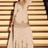ZB 5067 White Chinon Silk Salwar Suit Perfect for Wedding, Party, Ganesh Chaturthi, Baby Shower, Makar Sankranti – . Affordable Price ₹2399. /- | Jump Suits, Salwar suit, Casual Suits, Creative suits, Designer Suits, Palazzo Suits, Party Wear Suits, Patiala Suits, Straight Suits