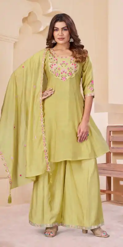 DIVA 172 Yellow Mal Chanderi Salwar Suit Perfect for Wedding, Party, Baisakhi, Housewarming, Sangeet – Introductory Price ₹2799. Delivery 4-6 Working D | Jump Suits, Salwar suit, Casual Suits, Creative suits, Designer Suits, Palazzo Suits, Party Wear Suits, Patiala Suits, Straight Suits