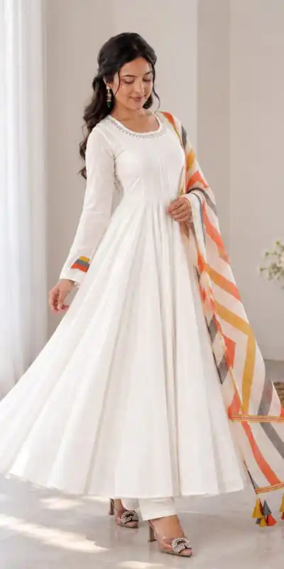 NSR 917 White Color Mal Cotton Embroidery Work Salwar Suit . Wedding, Party, Festive, Events, Get it for ₹2299. Delivery 4-6 Working Days. Shop now. | Jump Suits, Salwar suit, Casual Suits, Creative suits, Designer Suits, Palazzo Suits, Party Wear Suits, Patiala Suits, Straight Suits