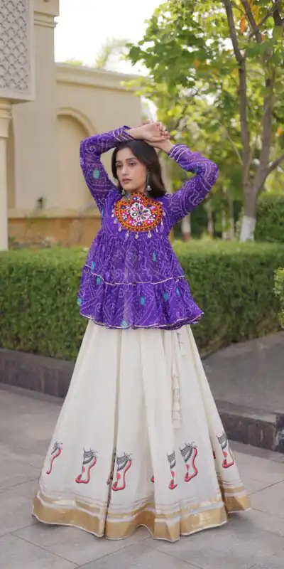 KA 5084 Purple Kora Cotton Lehenga Choli erfect for Wedding, Party, Haldi, Traditional Day, Makar Sankranti – . Special Price ₹2799. Delivery 4-6 Working | Lehenga, Bollywood Lehenga, Creative Lehenga, Designer Lehenga, Embroidered Lehenga, Party Wear Lehenga