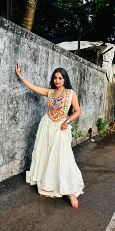 LG 661 White Color Rayon Embroidery Work & Cowrie Work Lehenga Choli . Grab it for ₹2349. Delivery 4-6 Working Days. Shop now. | Lehenga, Bollywood Lehenga, Creative Lehenga, Designer Lehenga, Embroidered Lehenga, Party Wear Lehenga