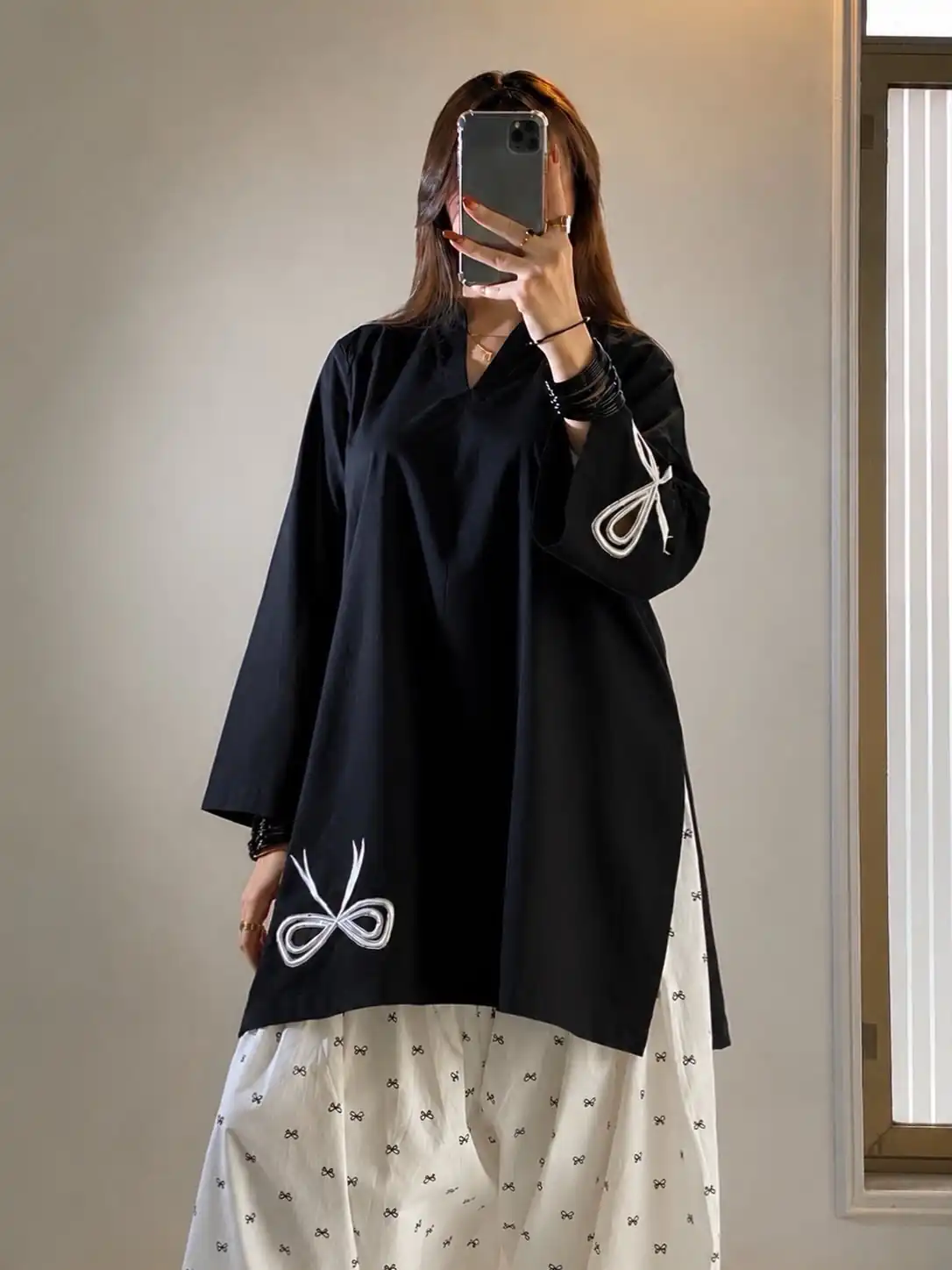 Fancy Black Mul Chanderi Embroidery Cut Work Salwar Suit - Image 5