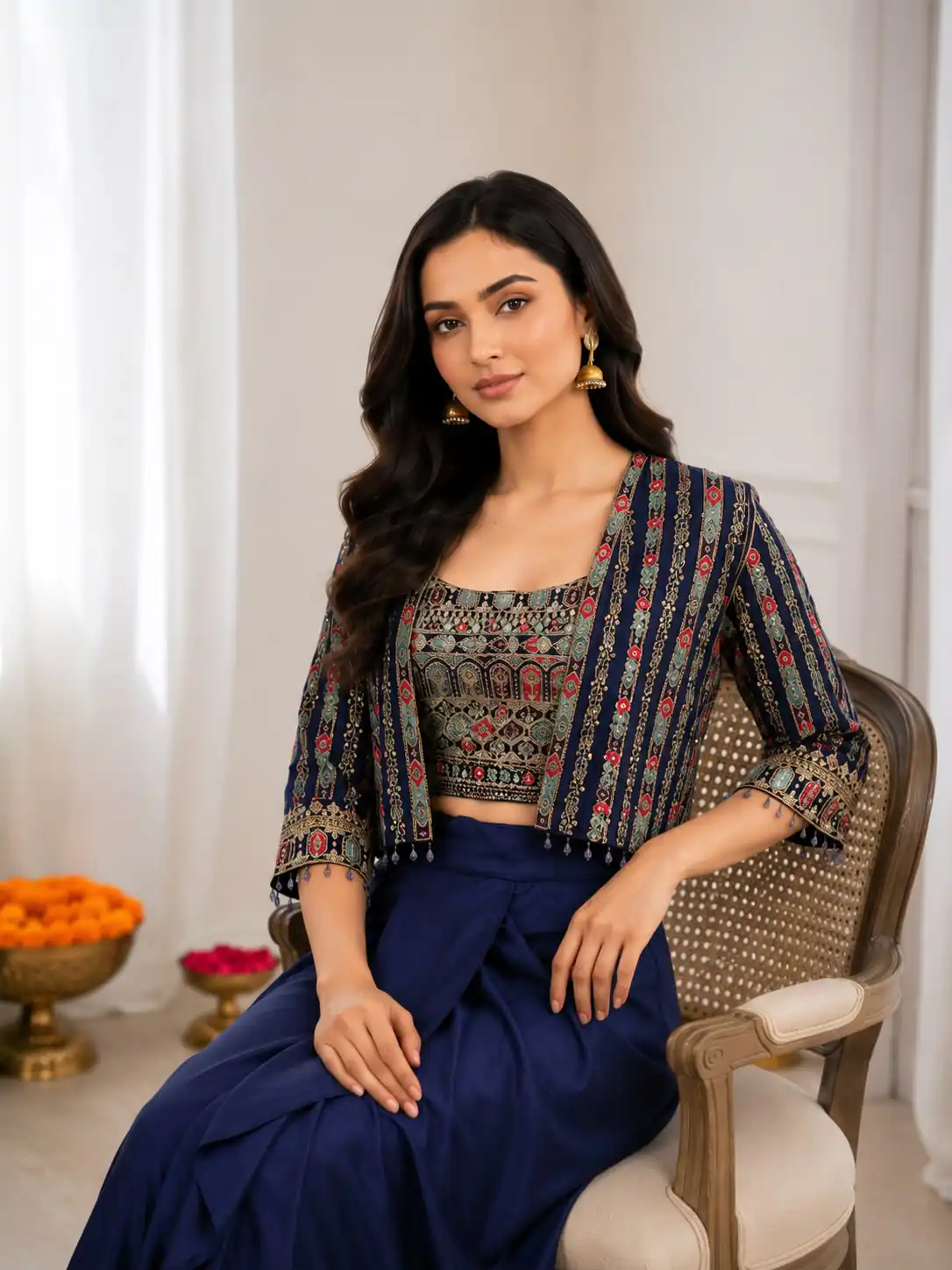 BB 83 Navy Blue Chinon Silk Sequence Work Lehenga Choli Perfect for Wedding, Party, Ganesh Chaturthi, Baby Shower, Makar Affordable Price ₹2399. /- | Lehenga, Bollywood Lehenga, Creative Lehenga, Designer Lehenga, Embroidered Lehenga, Party Wear Lehenga
