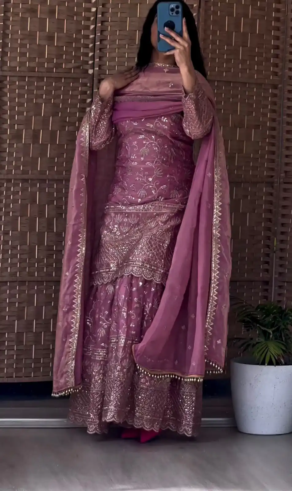 MF 479 Lavender in Color Fendy Crush Silk Designer Work Salwar Suit . Introductory Price ₹2999. Delivery 4-6 Working Days. Shop now. | Jump Suits, Salwar suit, Casual Suits, Creative suits, Designer Suits, Palazzo Suits, Party Wear Suits, Patiala Suits, Straight Suits