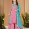 DIVA 186 Pink Mal Chanderi Salwar Suit Perfect for Wedding, Party, Baisakhi, Housewarming, Sangeet – Introductory Price ₹2899. Delivery 4-6 Working D | Jump Suits, Salwar suit, Casual Suits, Creative suits, Designer Suits, Palazzo Suits, Party Wear Suits, Patiala Suits, Straight Suits