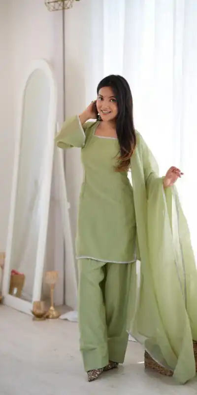 KB 297 Pista Crunchy Silk Salwar Suit with Embroidery Work. Wedding, Party, Festive, Events Best Price ₹2029. Delivery 4-6 Working Days. Shop now. | Jump Suits, Salwar suit, Casual Suits, Creative suits, Designer Suits, Palazzo Suits, Party Wear Suits, Patiala Suits, Straight Suits