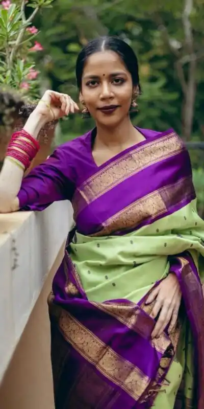 KPR 241 Pista Soft Lichi Silk with Lace Border & Lace Work Saree . Special Price ₹1649. Delivery 4-6 Working Days. Shop now. | Sarees, Bollywood Sarees, Creative Sarees, Designer Sarees, Embroidered Sarees, Ethnic Saree, Modern Digital sarees, Party Wear Sarees