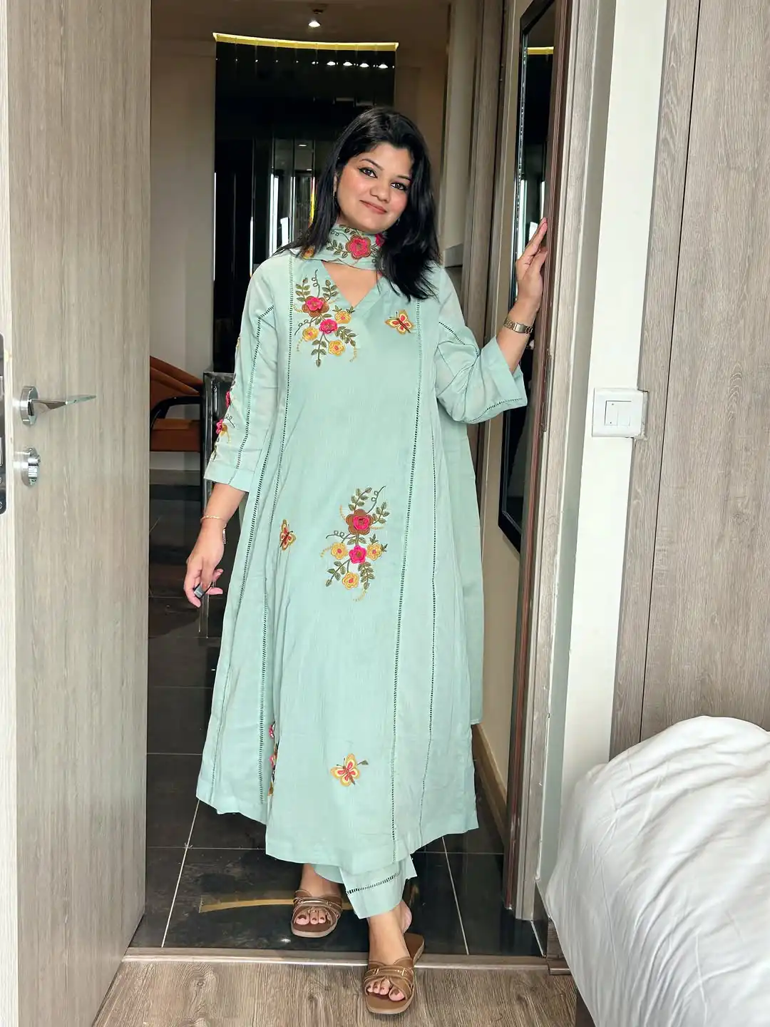 LG 2152 Sea Green in Air Tex Chino Embroidery Work & Cut Work Salwar Suit n. Get it for ₹2499. Delivery 4-6 Working Days. Shop now. | Jump Suits, Salwar suit, Casual Suits, Creative suits, Designer Suits, Palazzo Suits, Party Wear Suits, Patiala Suits, Straight Suits