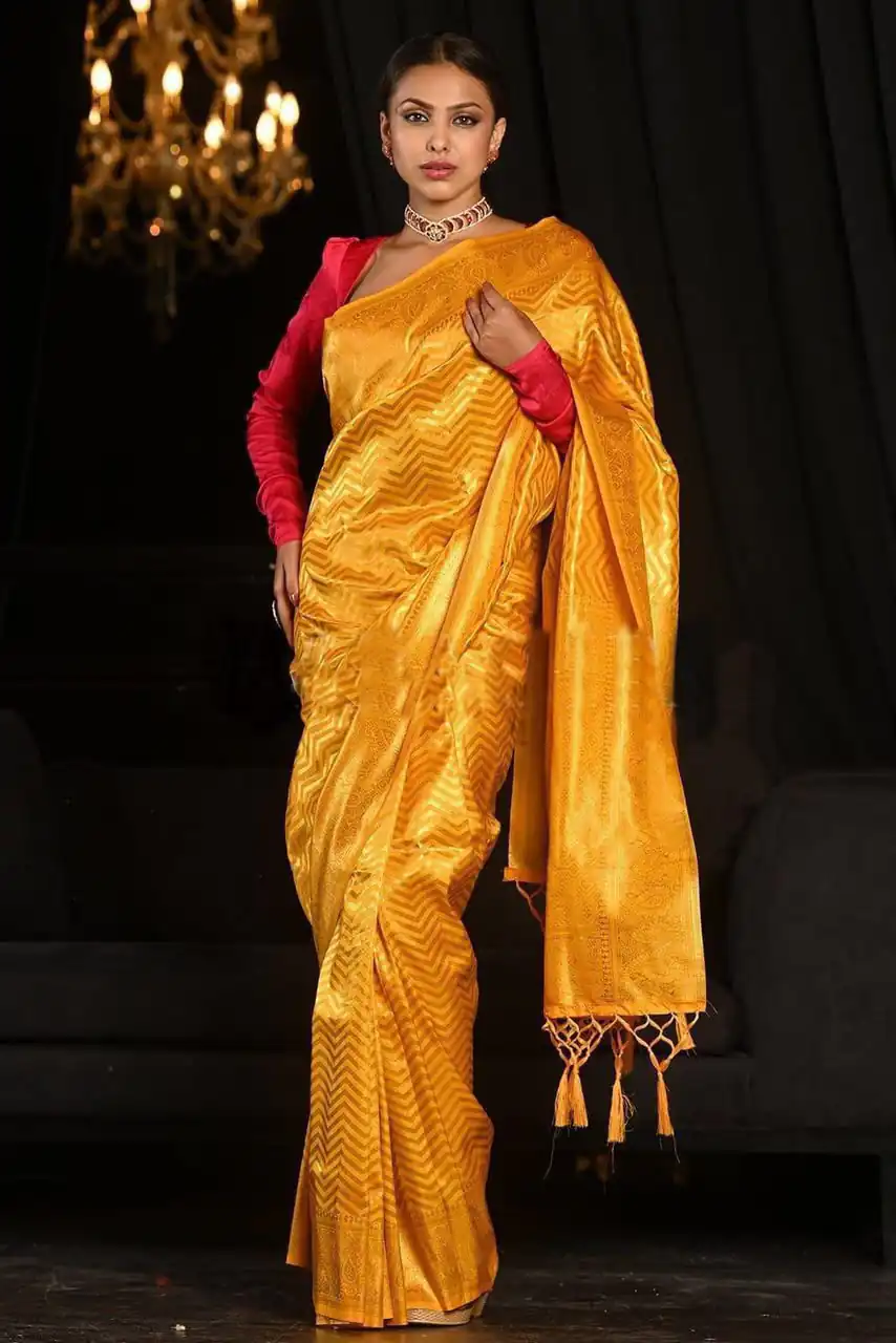 KP 3096 Yellow Soft Lichi Silk with Lace Border & Lace Work Saree . Special Price ₹1549. Delivery 4-6 Working Days. Shop now. | Sarees, Bollywood Sarees, Creative Sarees, Designer Sarees, Embroidered Sarees, Ethnic Saree, Modern Digital sarees, Party Wear Sarees