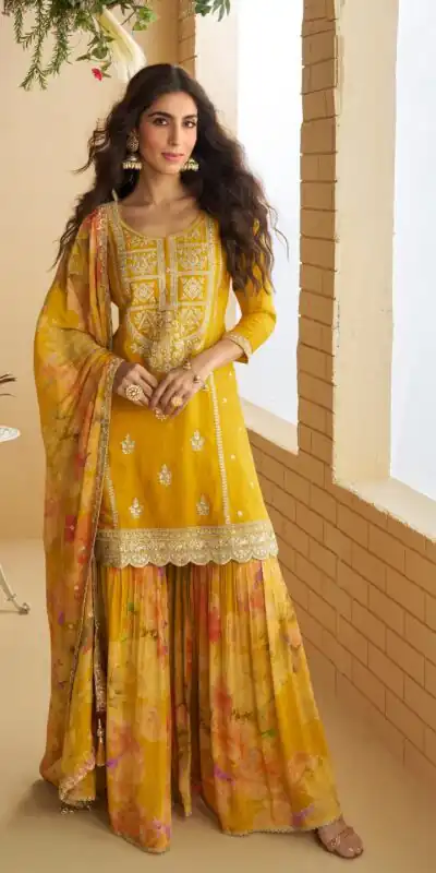FC 10070 Mustered Chinon Silk Salwar Suit with Embroidery Work & Sequins Work. Get it for ₹2999. Delivery 4-6 Working Days. Shop now. | Jump Suits, Salwar suit, Casual Suits, Creative suits, Designer Suits, Palazzo Suits, Party Wear Suits, Patiala Suits, Straight Suits