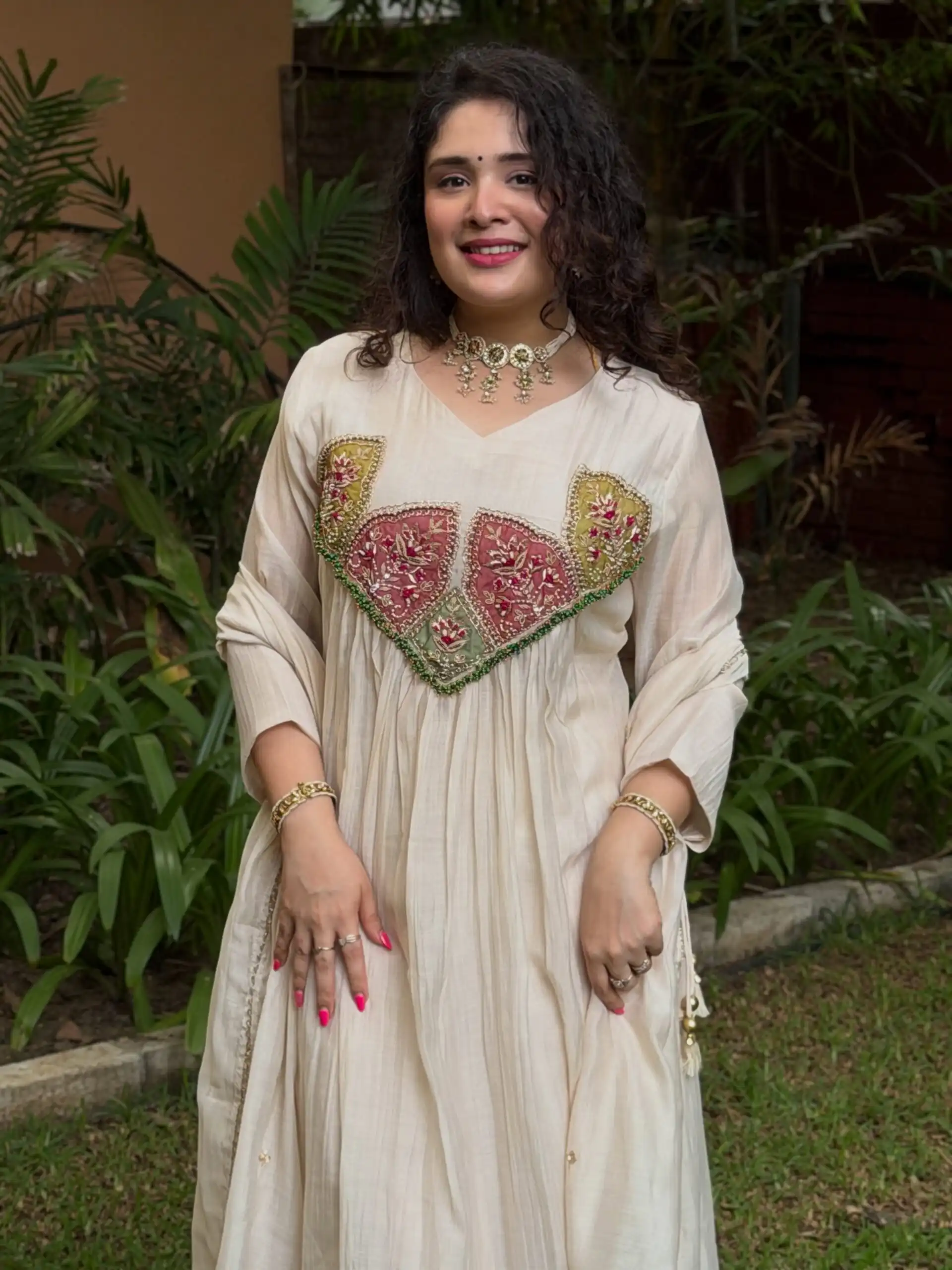 WW 1288 White Mal Chanderi Salwar Suit Perfect for Wedding, Party, Baisakhi, Housewarming, Sangeet – Introductory Price ₹2399. Delivery 4-6 Working D | Jump Suits, Salwar suit, Casual Suits, Creative suits, Designer Suits, Palazzo Suits, Party Wear Suits, Patiala Suits, Straight Suits