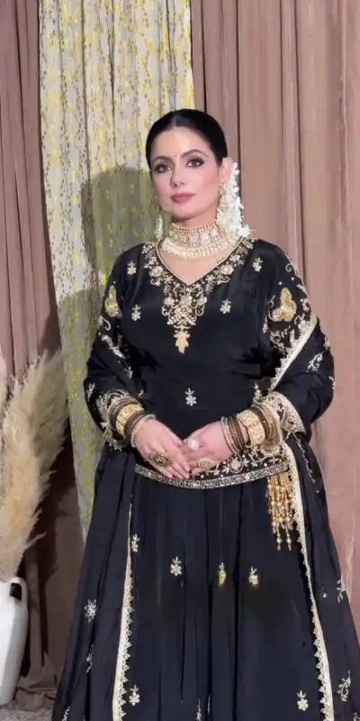 MD 3039 Black in Color Natural Crepe Embroidery Work Salwar Suit . Affordable Price ₹2399. Delivery 4-6 Working Days. Shop now. | Jump Suits, Salwar suit, Casual Suits, Creative suits, Designer Suits, Palazzo Suits, Party Wear Suits, Patiala Suits, Straight Suits