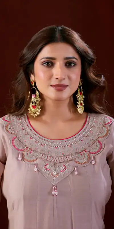 DIVA 196 Pink Super Embroidery Work & Thread Embroidery Salwar Suit in Mul Slub. Delivery 4-6 Working Days. Online Shop now. | Jump Suits, Salwar suit, Casual Suits, Creative suits, Designer Suits, Palazzo Suits, Party Wear Suits, Patiala Suits, Straight Suits