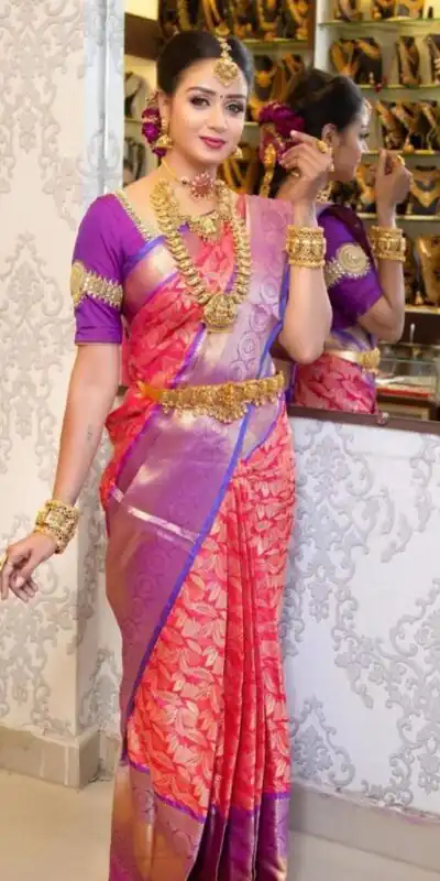 KPR 185 Pink Color Soft Lichi Silk Saree with Lace Border & Lace Work. Best Price ₹1649. Delivery 4-6 Working Days. Shop now. | Sarees, Bollywood Sarees, Creative Sarees, Designer Sarees, Embroidered Sarees, Ethnic Saree, Modern Digital sarees, Party Wear Sarees
