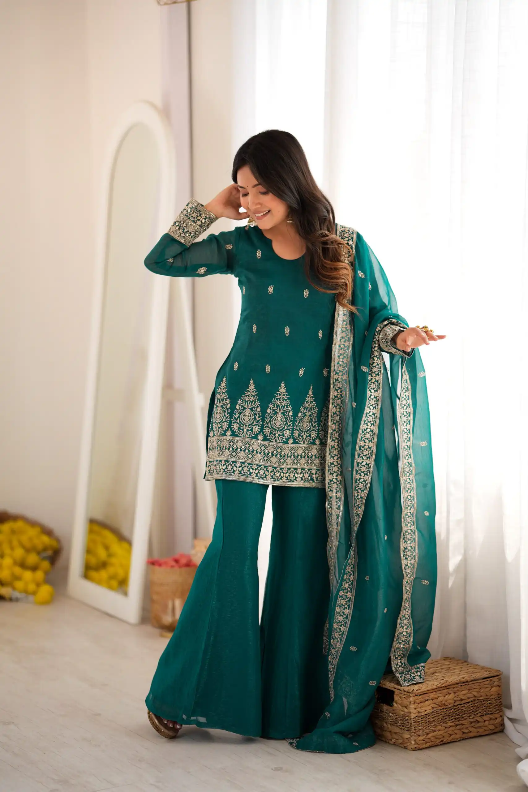 KB 316 Rama Crunchy Silk Salwar Suit with Embroidery Work. Wedding, Party, Festive, Events Best Price ₹2299. Delivery 4-6 Working Days. Shop now. | Jump Suits, Salwar suit, Casual Suits, Creative suits, Designer Suits, Palazzo Suits, Party Wear Suits, Patiala Suits, Straight Suits