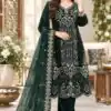 FC 736 Green 9000 Velvet Salwar Suit. Perfect for Wedding, Party, Bridal Wear, Onam, Karwa Chauth – Exclusive Offer ₹3049. Delivery 4-6 Working Days. | Jump Suits, Salwar suit, Casual Suits, Creative suits, Designer Suits, Palazzo Suits, Party Wear Suits, Patiala Suits, Straight Suits