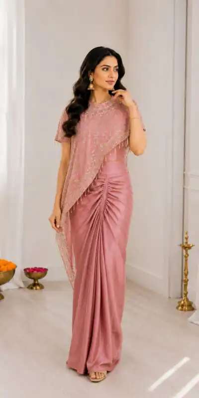 BB 71 Peach Crepe Silk Dhoti Suit Perfect for Wedding, Party, Festival Celebrations, Holi, Pooja – . Introductory Price ₹2199. Delivery 4-6 Working | Jump Suits, Salwar suit, Casual Suits, Creative suits, Designer Suits, Palazzo Suits, Party Wear Suits, Patiala Suits, Straight Suits